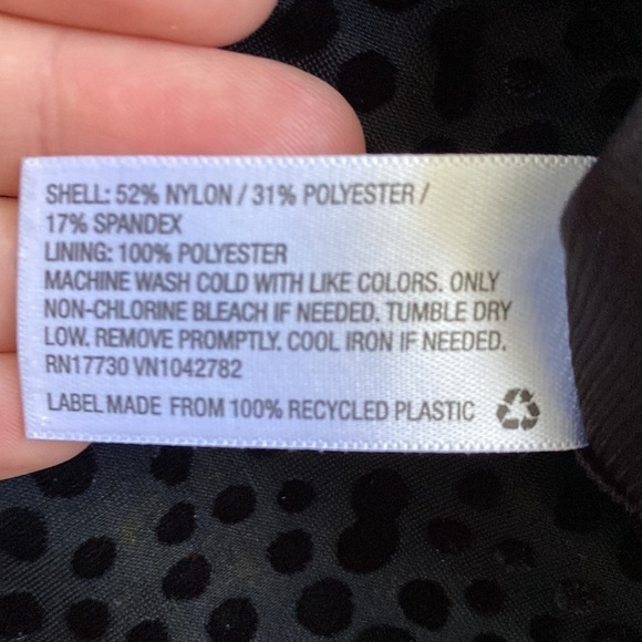 A New Day little black dress with deep v-neck and textured print. - Picture 7 of 14